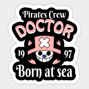 Pirates Doctor tee Sticker